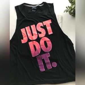 Nike Just do it tank. NWOT ✨Host Pick✨